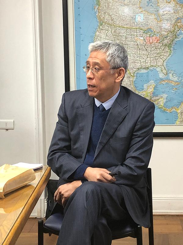 prof. Kwo-wei KUNG, Universidad de Tamkang (Taiwán).