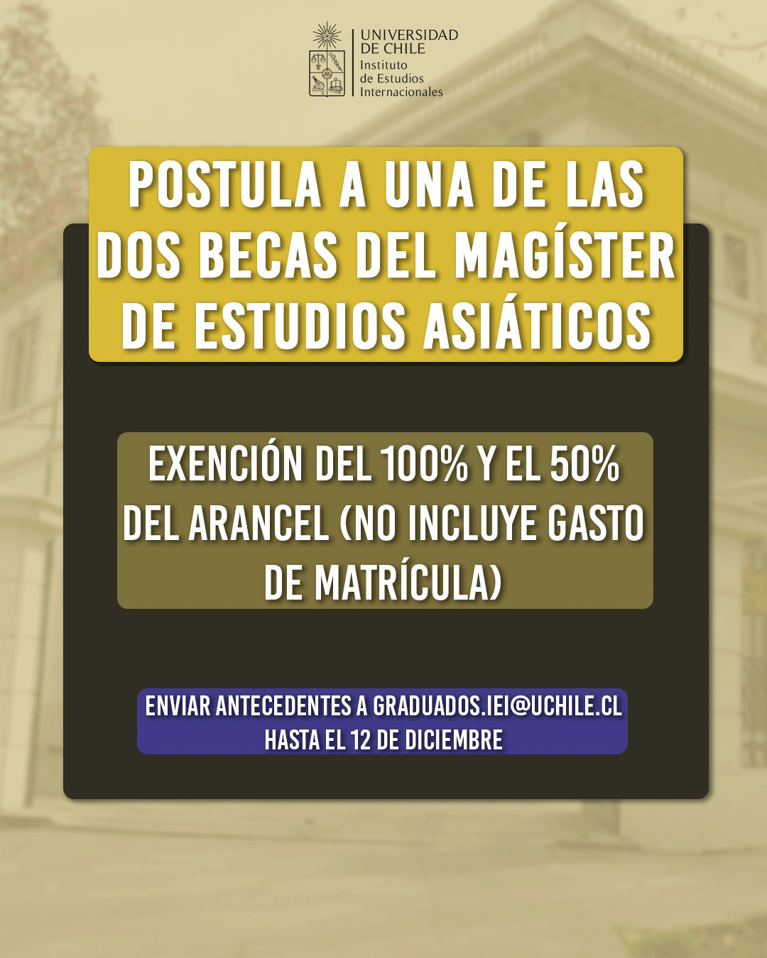 Becas Magíster Asia