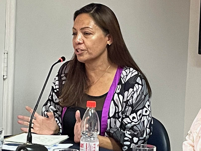 Verónica Rocha es Coordinadora de la Política Exterior Feminista del Ministerio de Relaciones Exteriores.