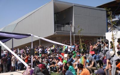 Ciencia y arte se unen en el Campus Juan Gómez Millas