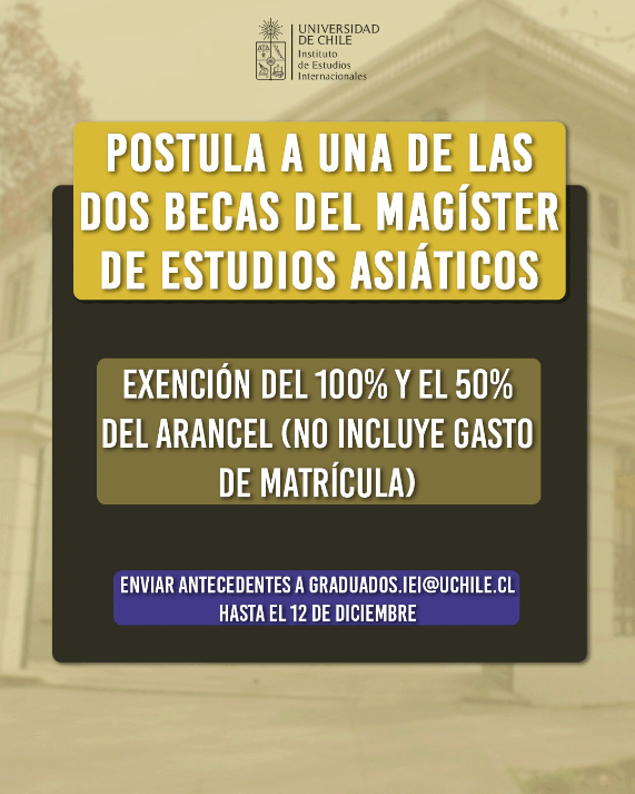 Becas Magíster Asia